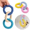 Toy Play Toys Set Cotton Rope Hanging Hamster Toy Climbing Rope Toys Sugar Glider Cage Accessories