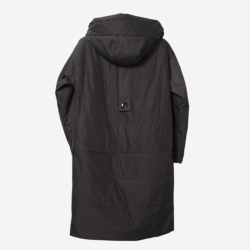 Пальто ZIAI, весеннее тонкое длинное пальто для отдыха, однотонное пальто с капюшоном, модная ветрозащитная верхняя одежда на молнии