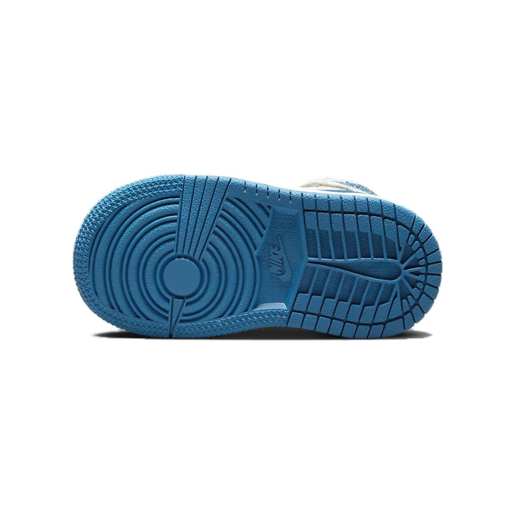 Air Jordan 1 Mid SE TD Industrial Blue Baby Sneakers White Sail FN7537-141