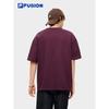 FILA FUSION Unisex Knitted Short-Sleeve Cool-Feel T-Shirt