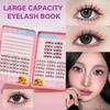 180/210x/Box Cluster Lashes Individual Lashes Natural False Eyelash Large Capacity Cluster EyeLashes for Women Girls