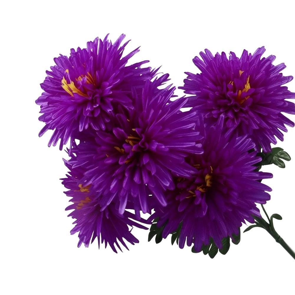 7Head Artificial Flower DIY Flower Silk Chrysanthemum Bouquet Worship Supplies Floral Arrangement Flowers Bouquet