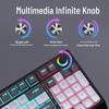 Inspur K98 Проводная механическая игровая клавиатура RGB на 98 клавиш
