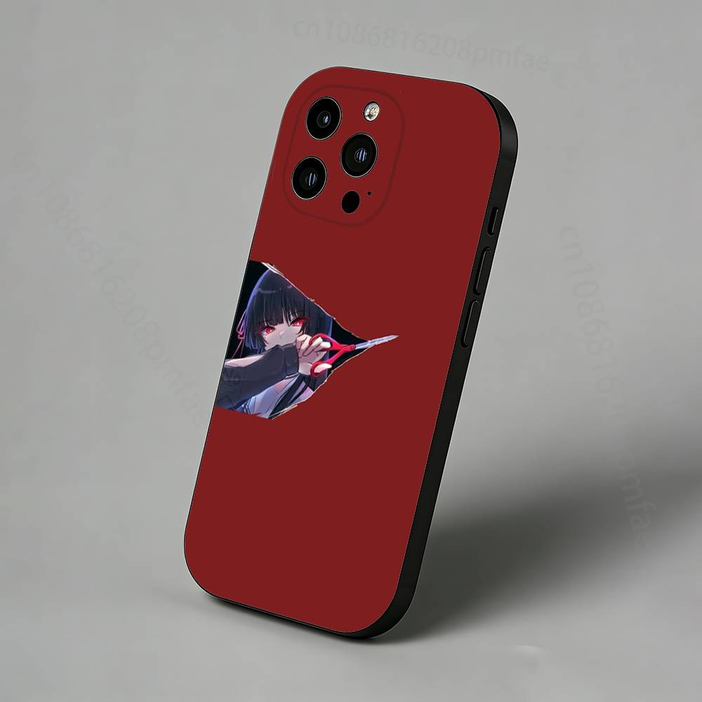 Game K-Kuchiba C-Chisa iPhone Case For 17,16,15,14,13,12,11 Pro,Max,Plus,X,XS,XR,SE,Mini Back Protector Cover