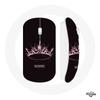 Wireless Mouse - Blackpink - Pink Logo - Compatible Mac and PC - USB Wifi Dongle Included - The Album Design