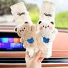 Polyester Fiber Car Belt Shoulder Cover Bear Rabbit Car Interior Decoration  Four Seasons