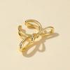 Женское кольцо Ins Niche Design Bow Retro Personality Женское приливное преувеличенное трендовое кольцо с регулируемым отверстием