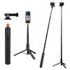 Camera Tripod Desktop Stand for Sports Maximum Height with Gopro Perfect for Dji Gopro Devices CONCEPT 3-legged Cameras, 1.2m, Adapter. Camera, Insta,