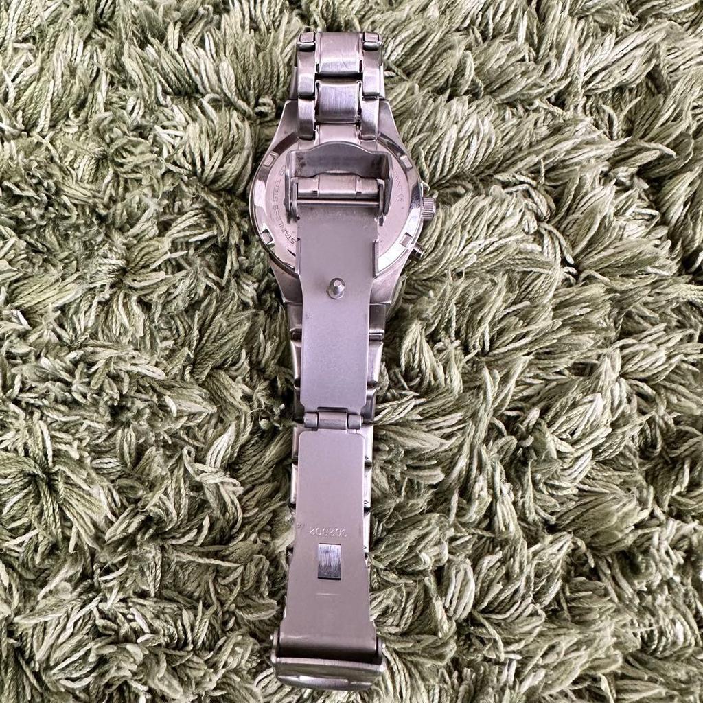 Б/У Хорошее Состояние FOSSIL BIG TIC Fossil Big Chick Часы Радужные