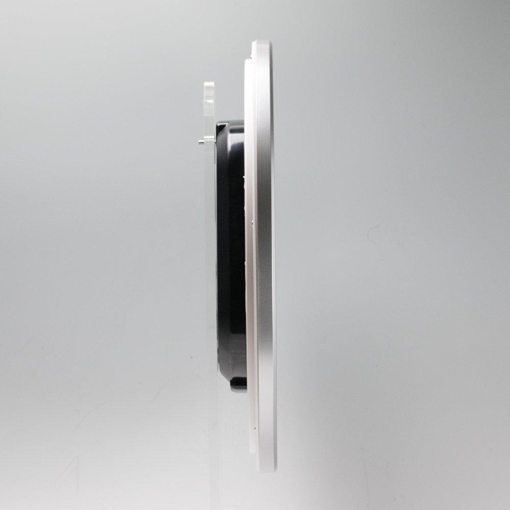 Seiko Часы KX229S Аналоговые Настенные Серебристый Металлик Офисный Стиль Радиоуправляемые Часы,