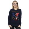 DC Comics Womens/Ladies Wonder Woman 80th Anniversary Believe In Wonder Pose Sweatshirt