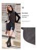 Women's Short Sheepskin Leather Motorcycle Vest - Autumn/Winter Korean Style Outerwear