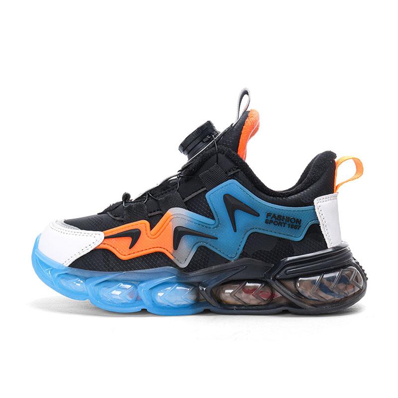 Осень/Зима Плюс Бархатные Кроссовки Для Девочек Детские Кроссовки Из Хлопка Кроссовки Водонепроницаемые Теплые Ультралегкие Кроссовки Для Мальчиков Для Зимы