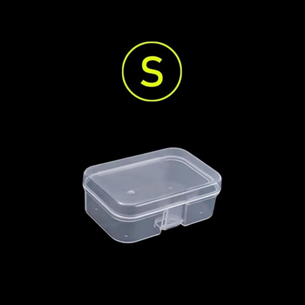 Dustproof Transparent Plastic Box Rectangular Jewelry Display Case  Baby Toothbrush