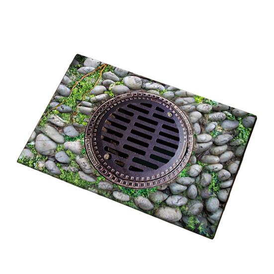 3D Оптическая Иллюзия Ловушка Придверный Коврик Бесконечная Бездна Ковер Реалистичный Визуальный Придверный Коврик Нескользящий Напольный Коврик