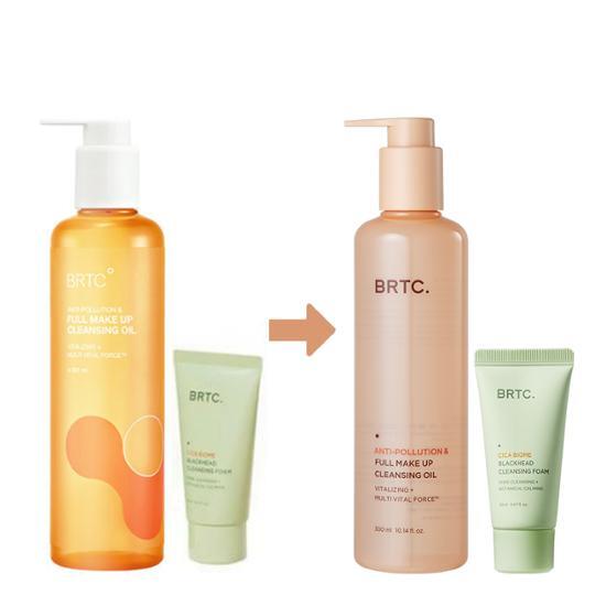 BRTC Anti-Pollution & Full Makeup Cleansing Oil 300ml Special (+ 20ml Foam Included)