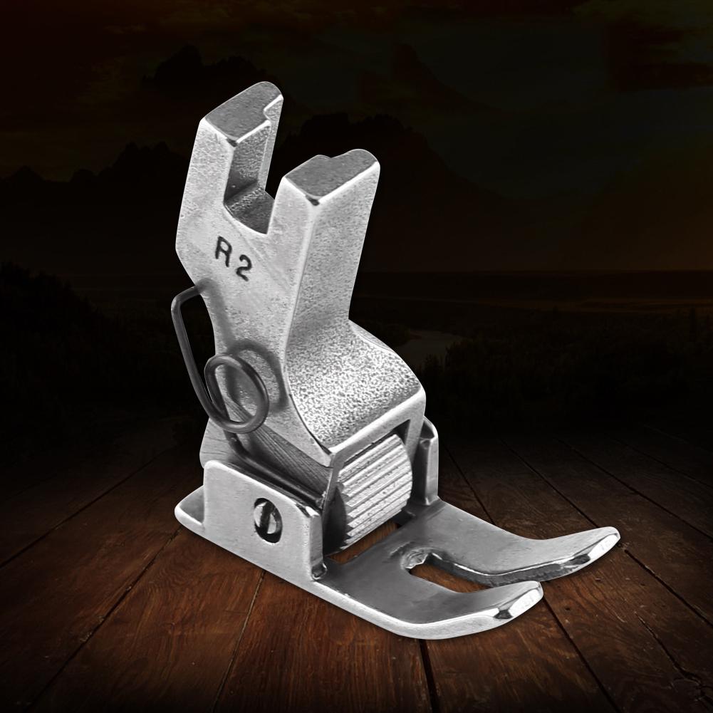 Industrial Flat Bed Sewing Machine Part Durable Steel Roller Presser Foot For Thick Fabric