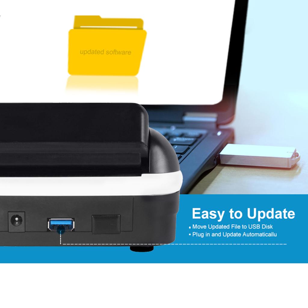 Portable Mini Money Counter Counterfeit Bill Detector Automatic Money Detection By UV MG IR Image