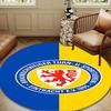 Braunsch-weiger Sports Emblem Round mat Home Decor, Chair rug For livingroom,Bedroom, doormat home decor Birthday Gift Christmas Gifts