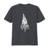 GRIMA MERCH Atmospheric Black Metal Tree Print T Shirt for Men Made in Australia Sizes S 2XL vintage Washed Casual Comfortable