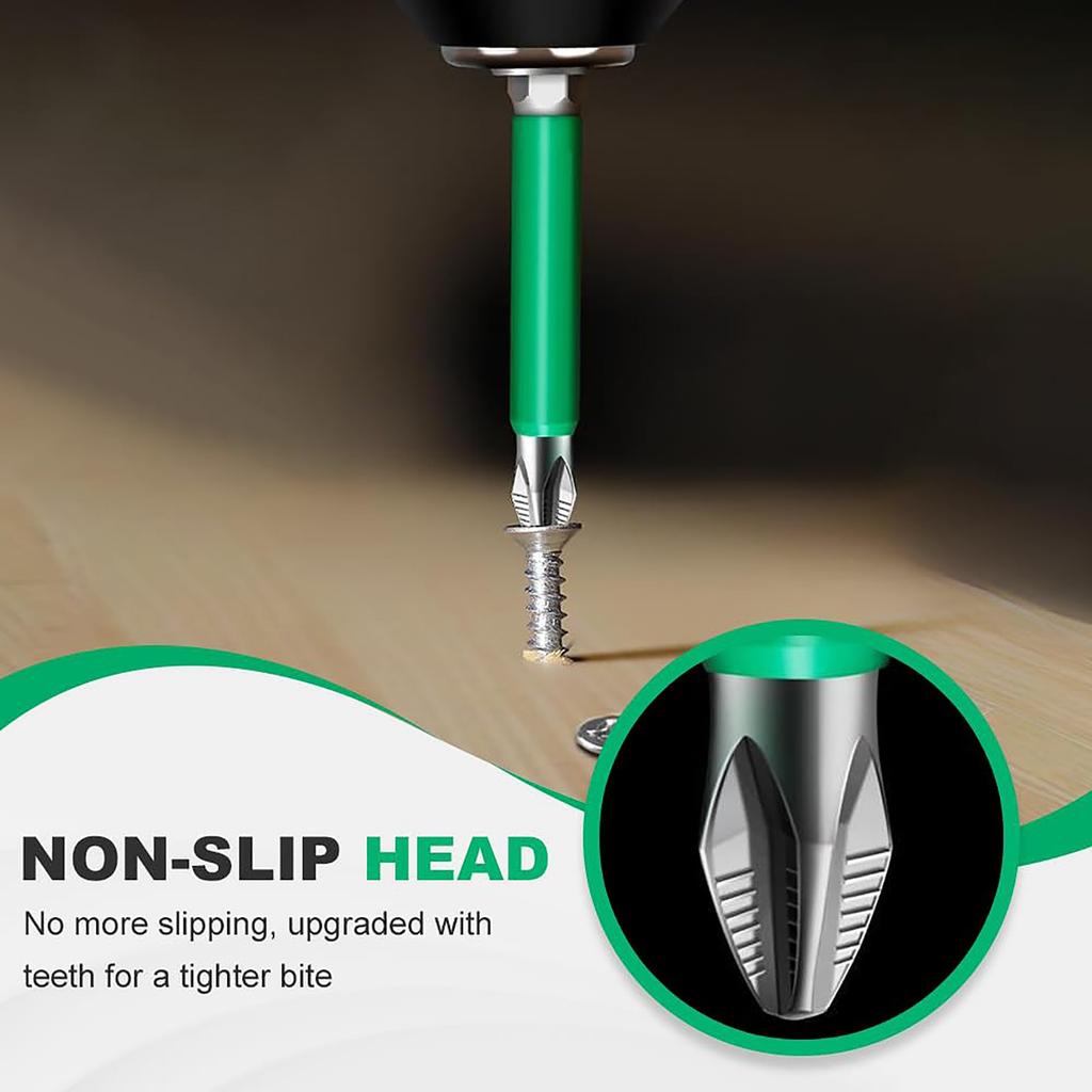 Strong Magnetic Durability Screwdriver Drill Bit Set, New Magnetic Drill Bit Set - Impact Driver Bit Set