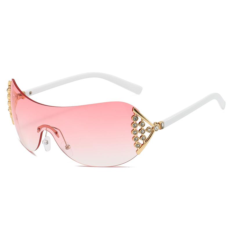 Очки с поляризованным светом Безободковые Панк Солнцезащитные очки Женские Мужские Технологичный стиль Брендовые Солнцезащитные очки Для улицы Женские Мужские Очки UV400