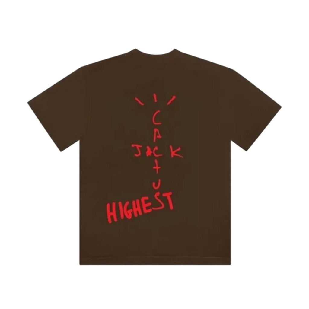Футболка Travis Scott Jordan Cactus Jack Highest Brown