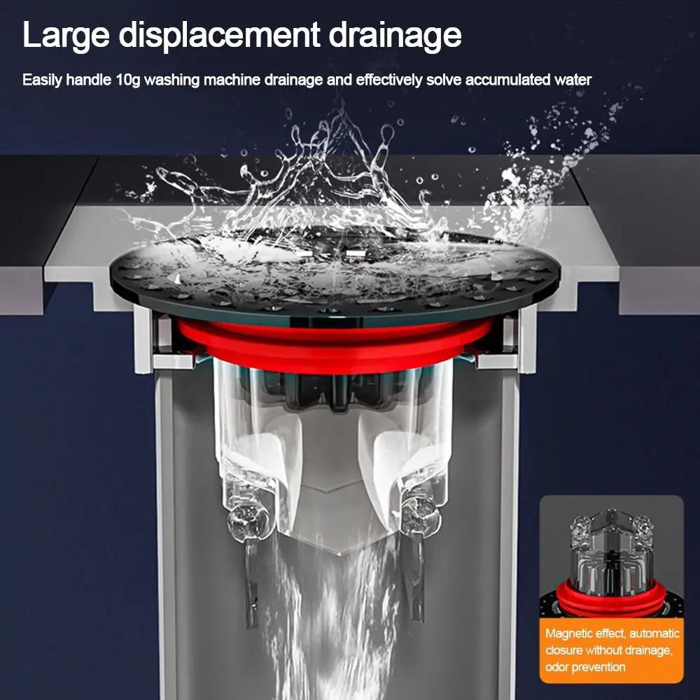 Предотвращение обратного потока в душевой сливной системе Dectable Anti-Drain Filter Plug Universal Fast Draining Floor Drain