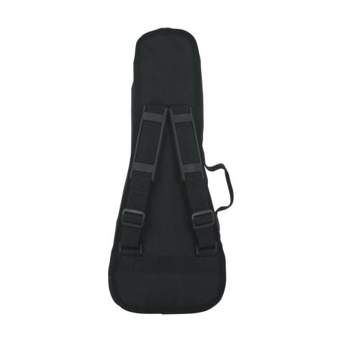 GATOR GBE Series Ukulele Gig Bag, Black, Nylon, GBE-UKE-SOP (Soprano Size)