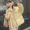 Winter Jacket Women New Warm Thick Solid Short Style Cotton Padded Parkas Coat Stand Down Collar Winter Clothes