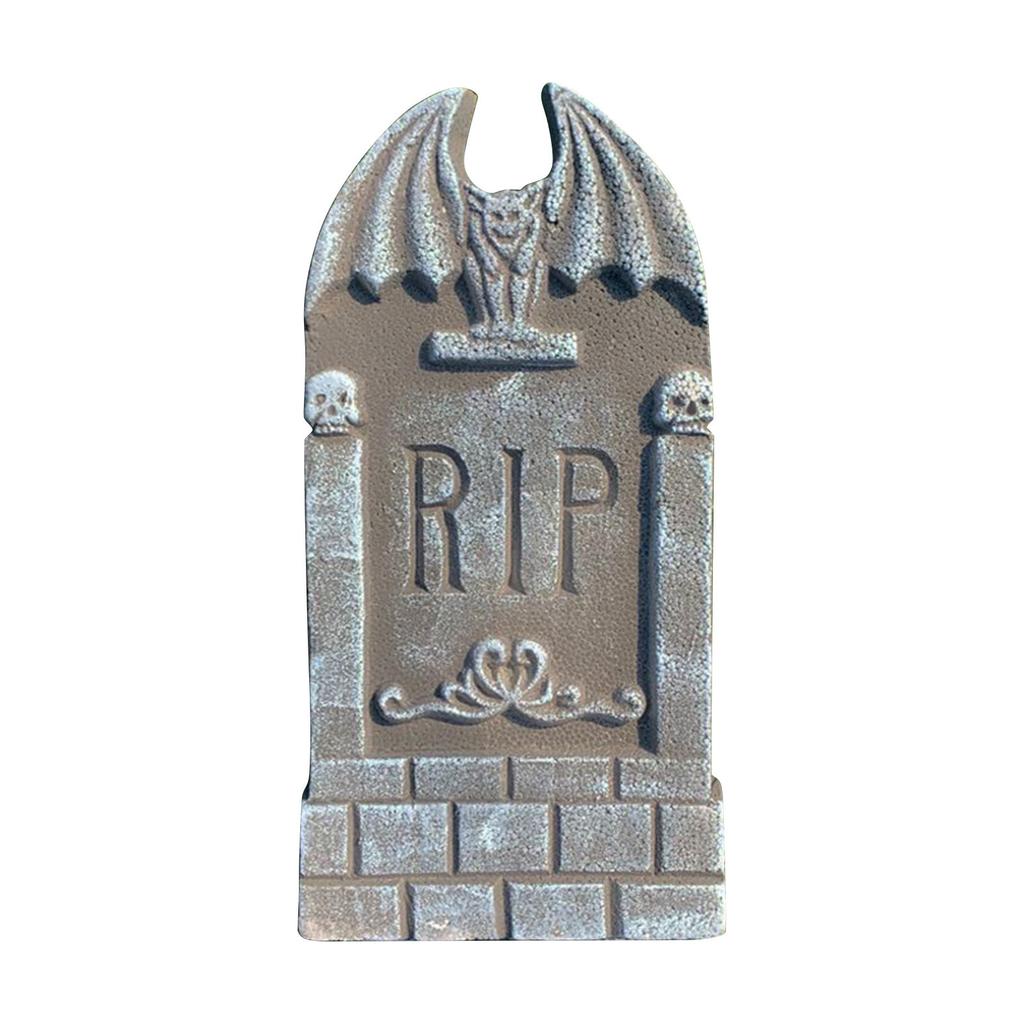 Mini RIP Tombstones Skulls DIY Cemetery Coffin Graveyard Miniature Halloween Decoration Fairy Garden Ornaments Accessories