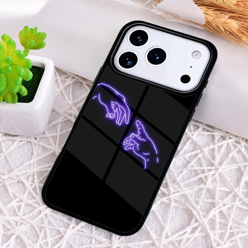 Неоновый противоударный чехол для iPhone 17 Air 16e 15 11 12 14 13 Pro Max Cover Coque