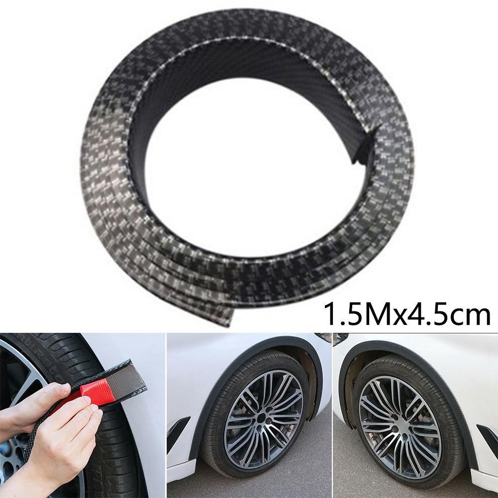 Fender Flare Trim Protector 150cm*4.5cm Carbon Fiber