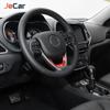 ABS автомобильный руль украшения крышка отделка наклейки для Grand Cherokee Jeep Cherokee 2014 up салон автомобиля