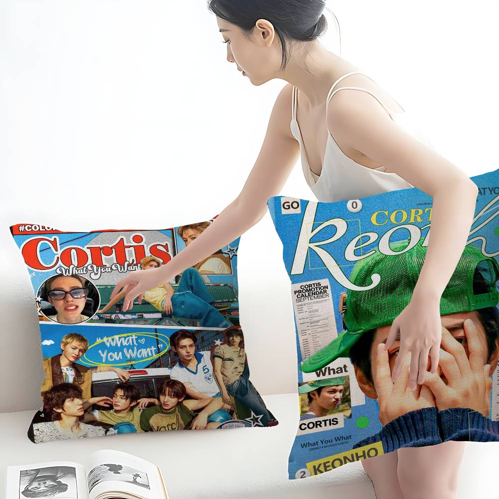 C-Coritis Personalized Picture Text Home Decorative Pillows Household Gifts 45X45Cm