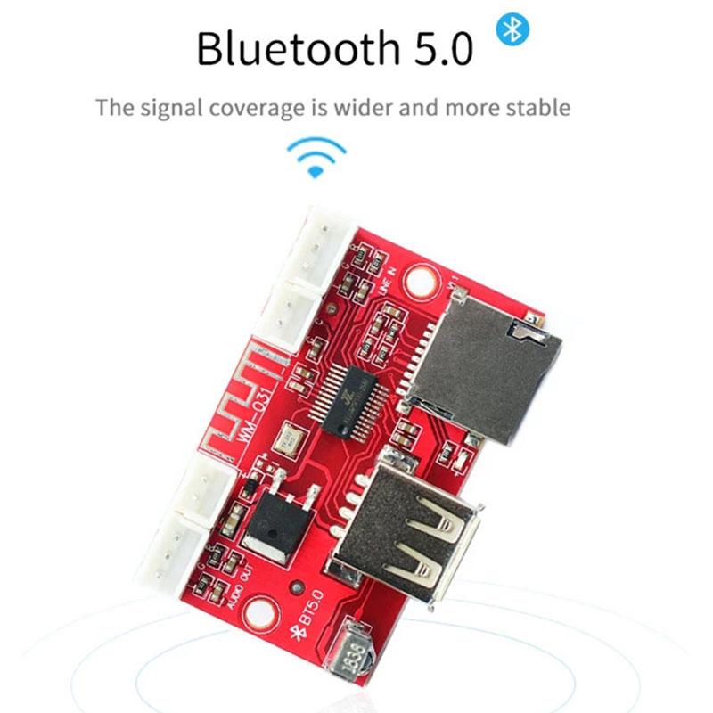 Плата декодера Bluetooth 5,0 без потерь WAV FLAC, беспроводной модуль Eemote Control, USB MP3-декодер