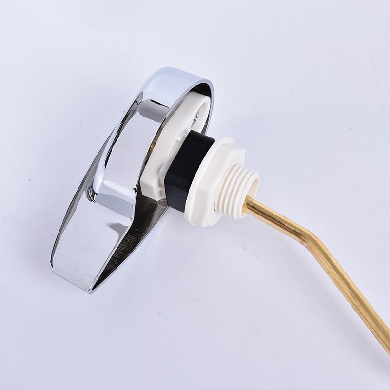 1 Pc Side Mount Toilet Flush Lever Handle For Angle Fitting Toilet Tank Fittings