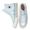 Converse Женские кеды Chuck 70 High 'Вышитый цветочный принт Шамбре синий' Женские
