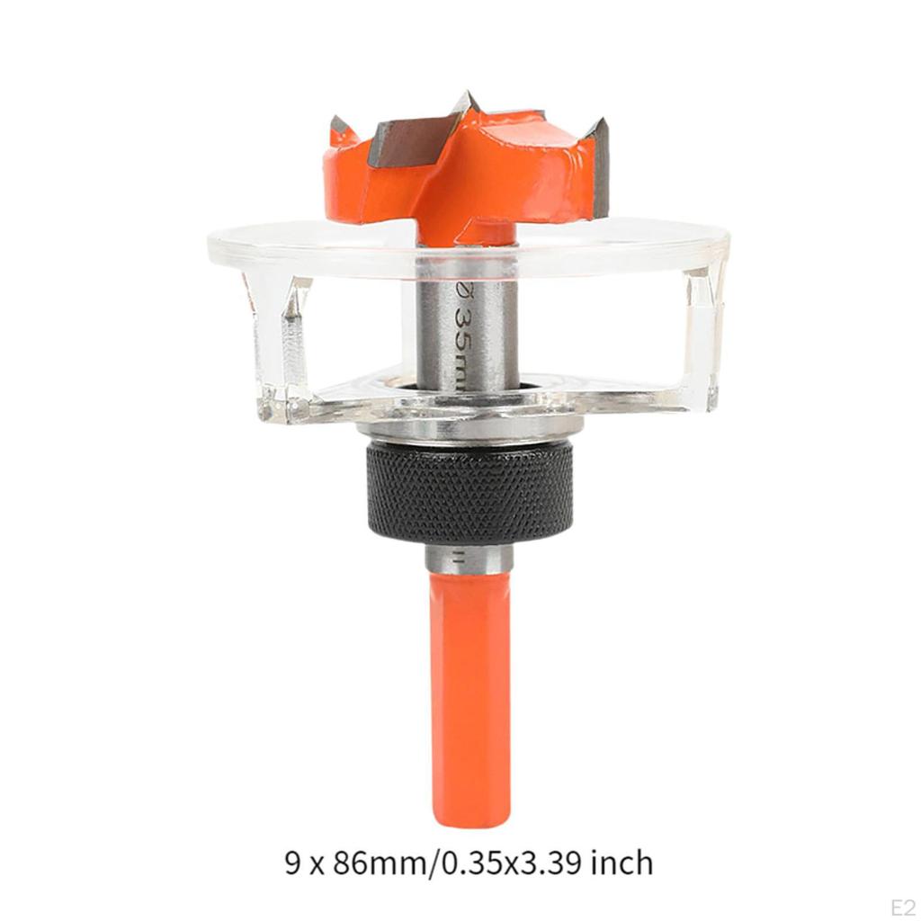 Woodworkings Hinge Jig Drill Head Hole Opener Accessory Carpenter Tools Auger