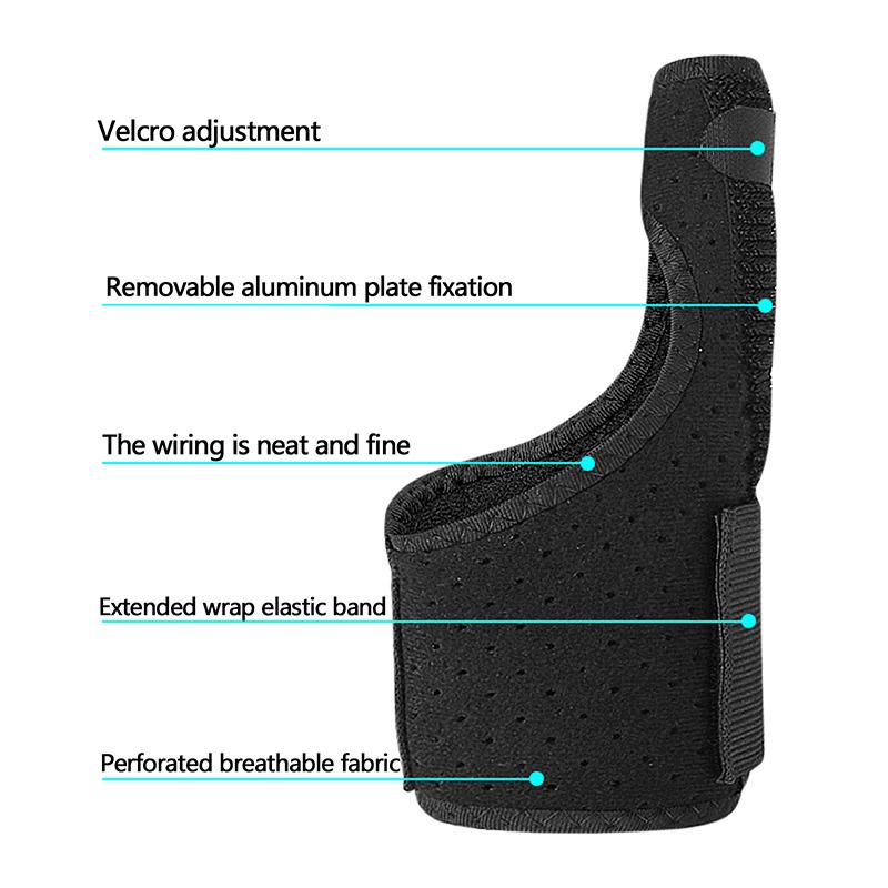 Фиксатор пальца ремешок для мизинца пальцы алюминиевая пластина с поддержкой сухожильного влагалища перчатки защитный мизинец защита запястья
