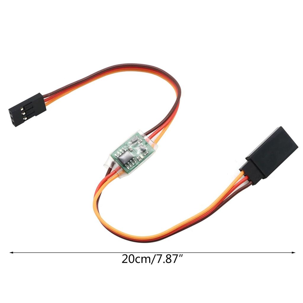 Усилитель сигнала сервопривода PPM/PWM, расширитель сигнала рулевого механизма на 180 градусов, удлинитель 3 В-16 В для гоночного дрона с дистанционным управлением - своими руками