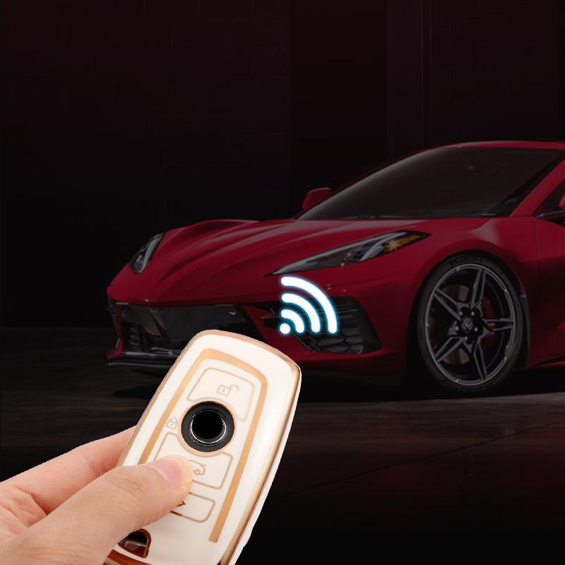 Для BMW чехол для ключей из ТПУ, чехол для ключей X1 X2 X3 X5 X6 F10 F20 F30 F15 F11 F25 525i 530i F48 E60 E87 M3 M4 G30 G20, аксессуары для ключей