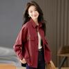 Shirt Jacket Women's Spring and Autumn New Small Loose Casual Versatile Temperament Early Spring Women's Top