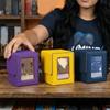 Moisture-proof Window Collection Box PU Game Card Organizer  Game Organizer