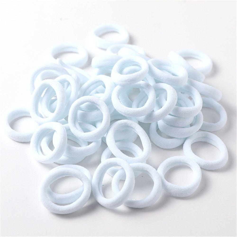 No-damage Nylon Hair Accessories Scrunchies Hair Rope Ties Rubber Bands Elastic Hair Bands