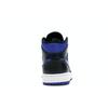 Air Jordan 1 Mid Black Hyper Royal Men Sneakers Blue Royal-Blue White 554724-068