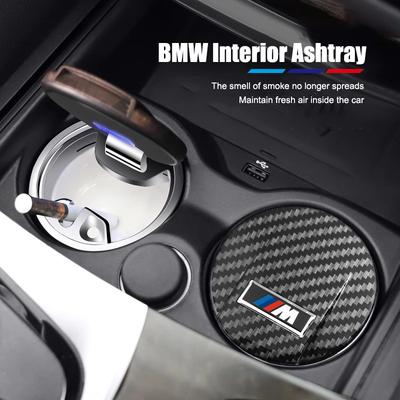 Автоаксессуары Интерьер Пепельница Пепельница Для BMW M3 M4 M5 G42 G30 G20 E39 E36 E87 E53 F44 F07 F34 G15 G16 G23 G22 F30 F20 X3
