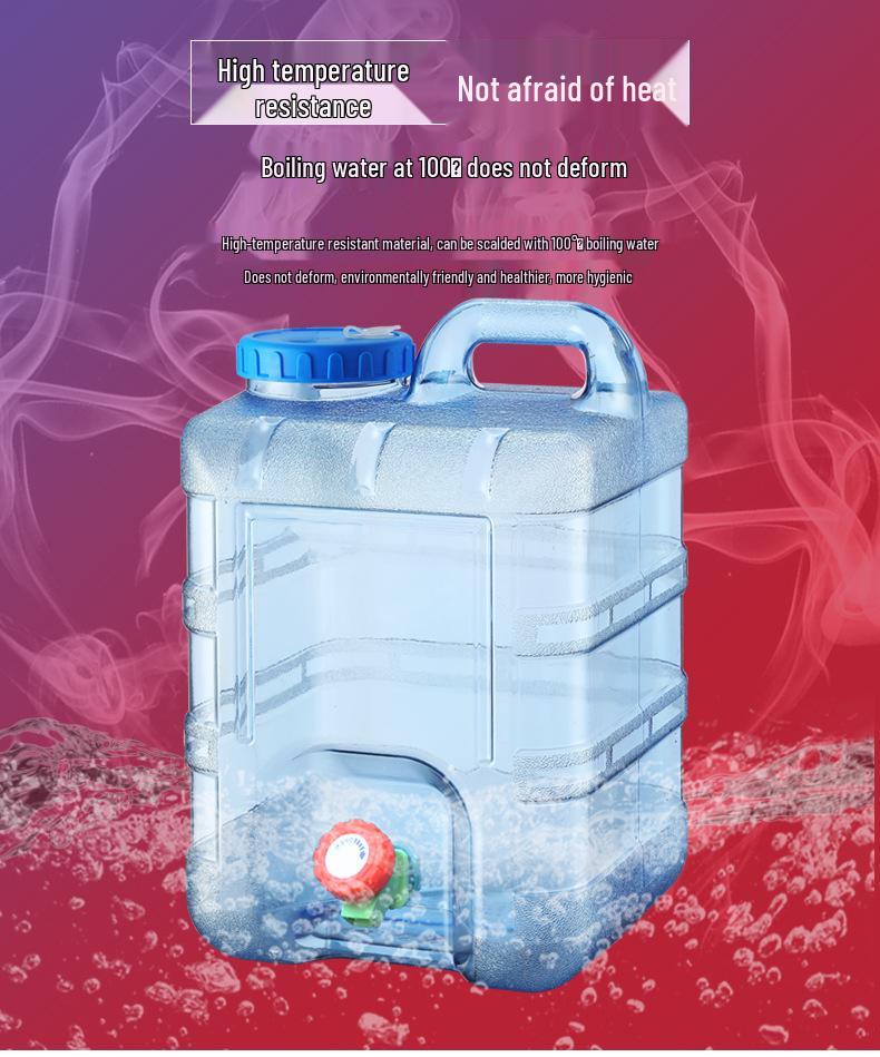 10 л Пищевое качество Ведро для воды для улицы с краном для кемпинга и использования в автомобиле