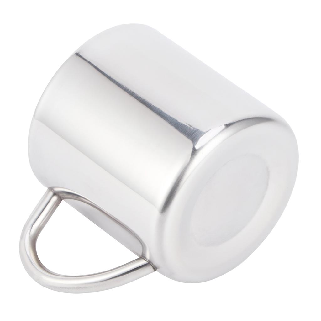 Tea Milk Cup 304 Stainless Steel AntiScalding Water Mug Home Office Drinkware with Handgrip