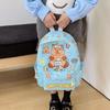 Kids Capybara Kindergarten Backpack Large Capacity Unisex Boys Girls Bag School
